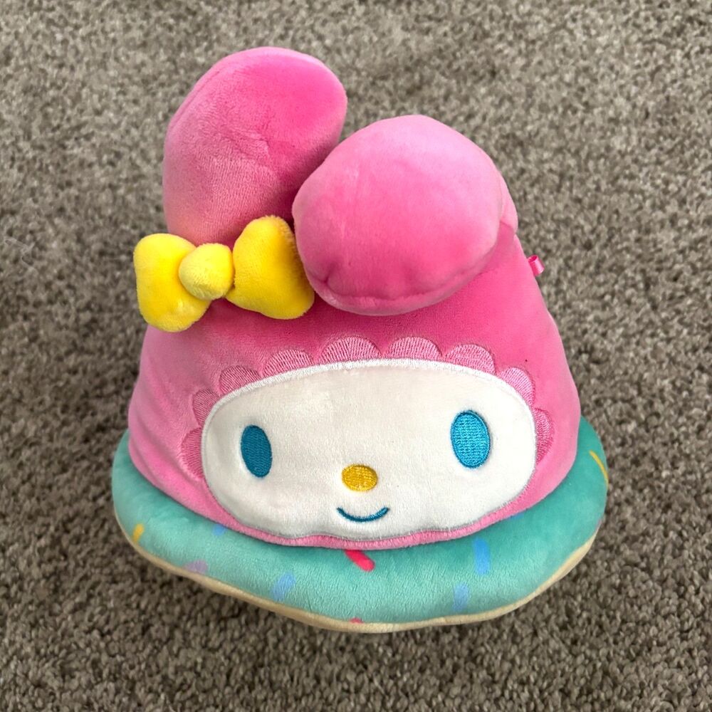 Sanrio My Melody 8" Donut Squishmallow Plush Kelly Toy Pink Stuffed Toy Soft